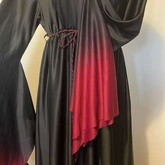 SPIRIT HALLOWEEN. V Neck Long costume womens DRESS size 16W -20W “ - Picture 7 of 15